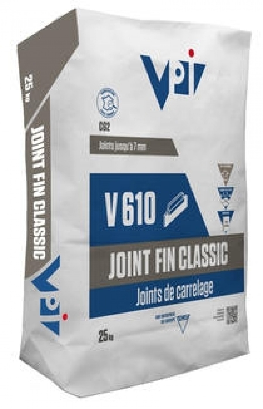 Mortier Joint De Carrelage Fin Classic V Blanc Kg Vpi