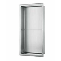 Niche murale à encastrée Inox Brossé - 60x30cm