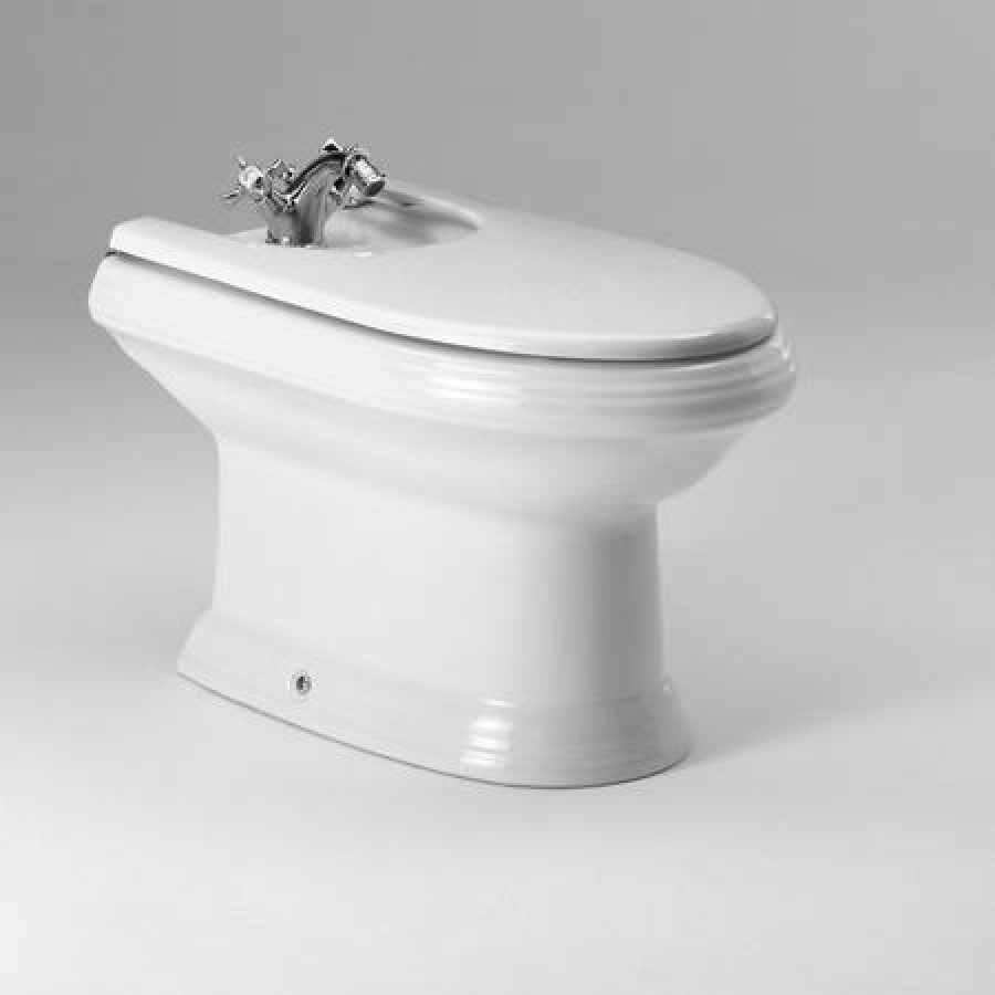 OLD Bidet sur pied  r tro America avec abattant